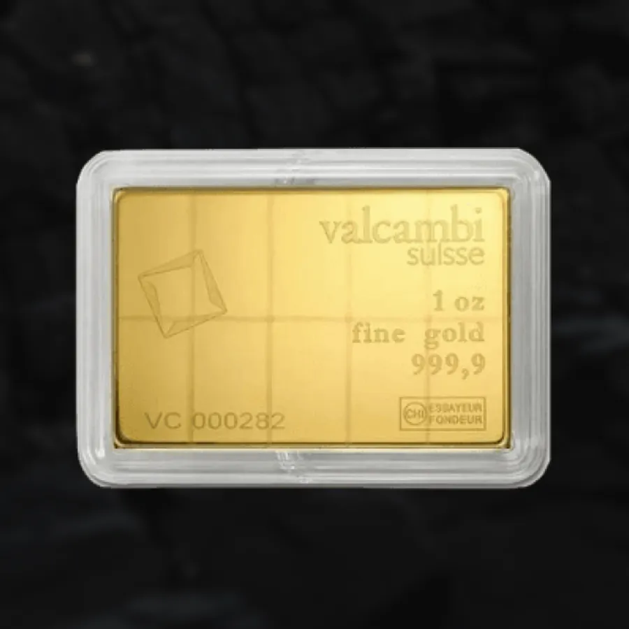 Lingot d'or 10 x 1/10 once Combibar - Valcambi