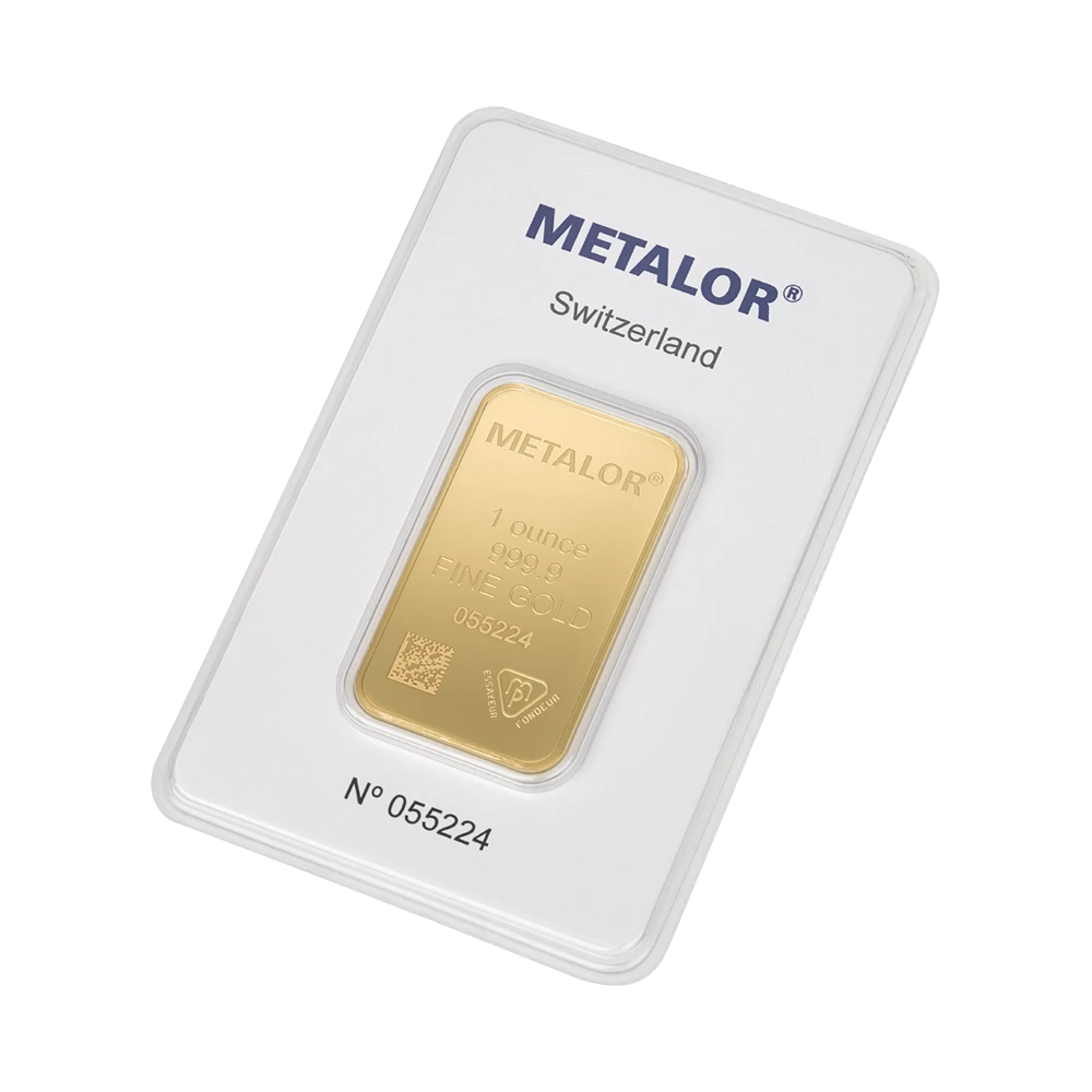 Lingot d'or 1 once troy - Metalor - Image 2
