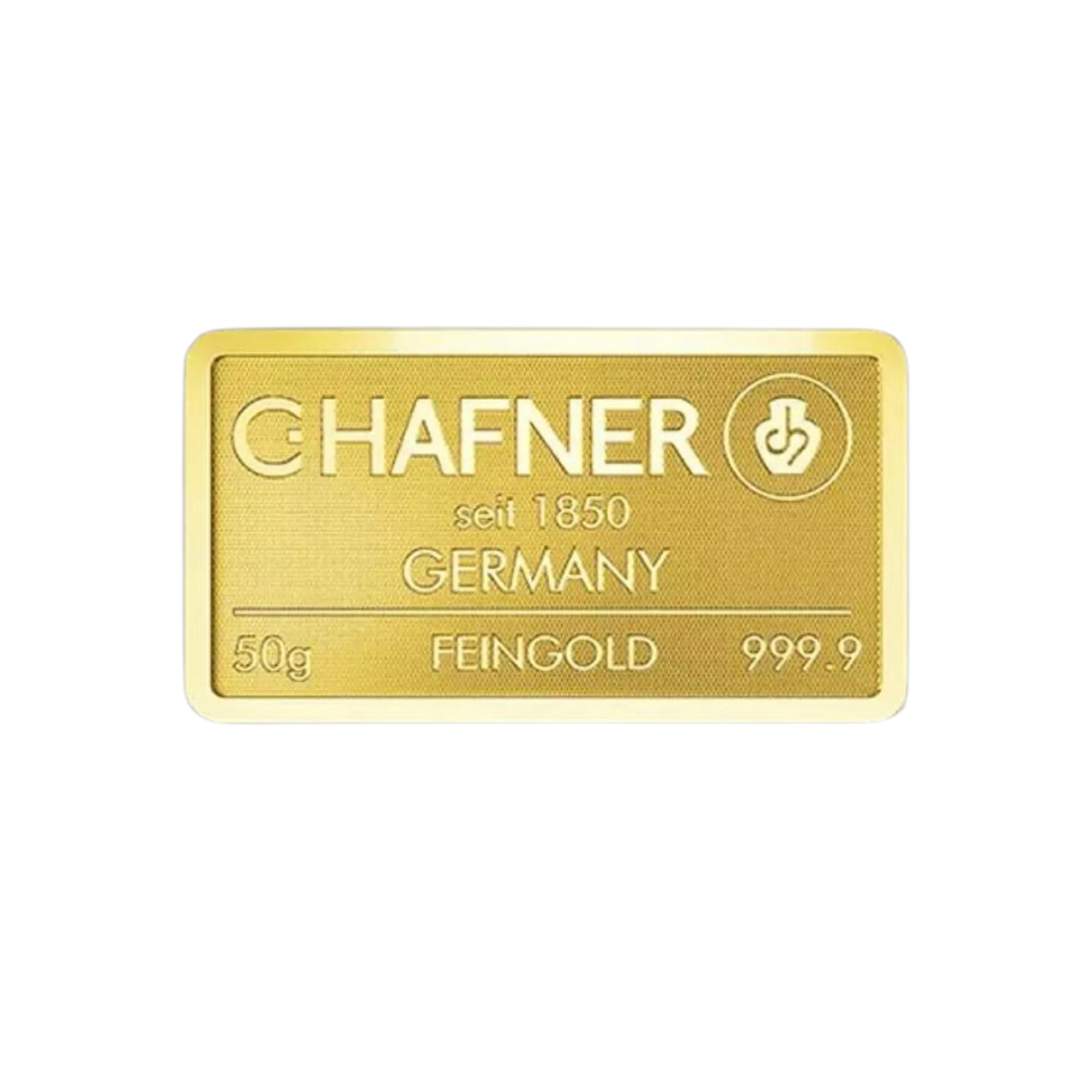 Lingot d'or 50 grammes - C. Hafner - Image 3